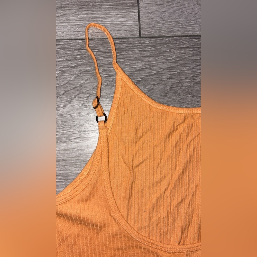 O’Neill Women’s Size Small Summer Slip Dress Above Knee Orange Lightweight - Picture 6 of 7
